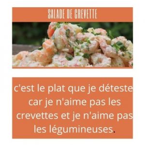 Dis moi ce que tu manges et je te dirai qui tu es, par les A2.2